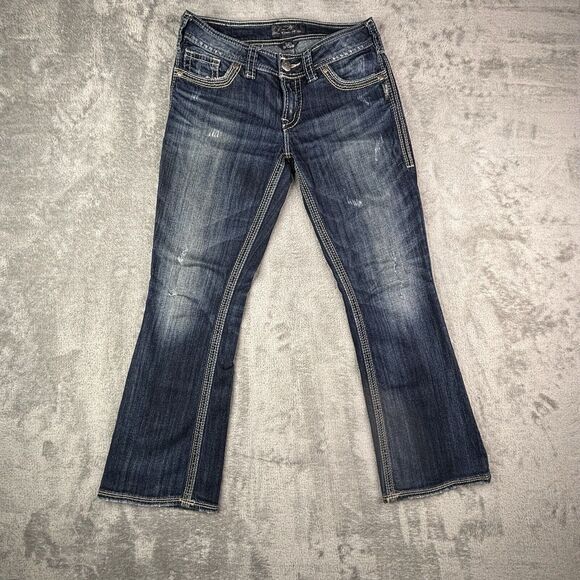 Silver Jeans Co. Women's Suki Surplus Bootcut Jeans Size W28/L30 - Picture 2 of 14